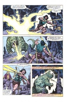 Extrait de Conan the Barbarian Vol 1 (1970) -144- The blade and the beast
