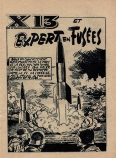 Extrait de X-13 agent secret (Impéria) -9- Expert en fusées