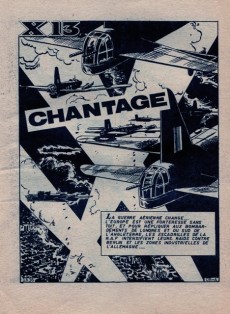 Extrait de X-13 agent secret (Impéria) -117- Chantage