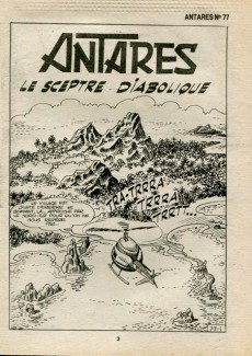 Extrait de Antarès (Mon Journal) -77- Le sceptre diabolique