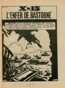 Extrait de X-13 agent secret (Impéria) -153- L'enfer de Bastogne