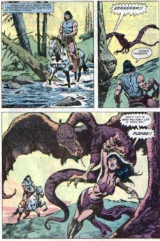 Extrait de Conan the Barbarian Vol 1 (1970) -152- The dark blade of Jergal Zadh!