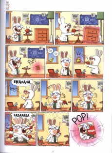 Extrait de The lapins crétins -7- Crétin style