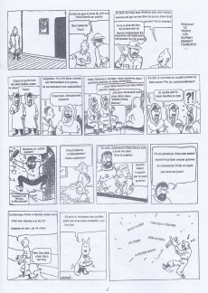 Extrait de Tintin - Pastiches, parodies & pirates -8a2013- Tintin chez les rastas
