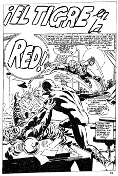 Extrait de Peter Parker : Spiderman -5- ¡Como un tigre en la noche!