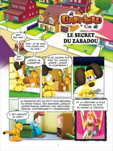 Extrait de Garfield & Cie -13Pub- Le Secret du Zabadou