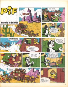Extrait de Pif (Super Comique / Spécial Grandes Aventures de Pif et Hercule) -19- Hercule le balafré