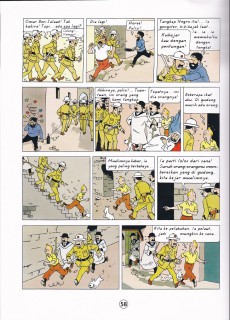 Extrait de Tintin (en indonésien) (Kisah Petualangan) -9b2015- Kepiting Bercapit Emas