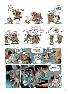 Extrait de Archibald (Kim) -1- Archibald pourfendeur de monstres