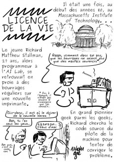 Extrait de GKND - A story about Geeks, Kilobytes, Nerds and Debugging -3- Licence de la vie