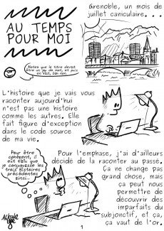 Extrait de GKND - A story about Geeks, Kilobytes, Nerds and Debugging -4- Au temps pour moi