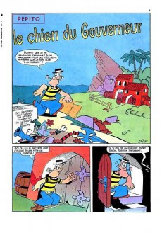 Extrait de Pepito (3e Série - SAGE) -1- Le chien du gouverneur