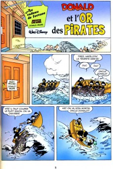 Extrait de BD Disney -16- Donald et l'or des pirates