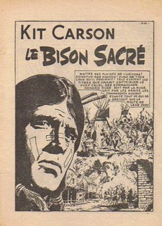 Extrait de Kit Carson (Impéria) -112- Le bison caché