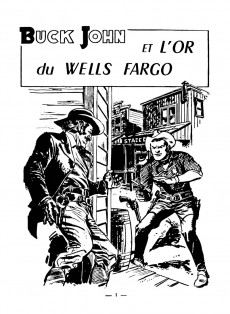Extrait de Buck John (Impéria) -186- Buck John et l'or du Wells Fargo