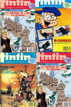 Extrait de (Recueil) Tintin (Album du journal - Édition belge souple) -SB09- Tintin Super - Soyez branchés