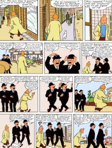 Extrait de Tintin - Pastiches, parodies & pirates - Le monstre de Marmara