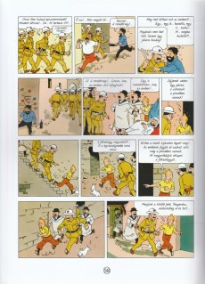 Extrait de Tintin (en langues étrangères) -9Hongrois- Az aranyollos rak