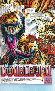 Extrait de X-Men Universe (1999) -3- Double jeu