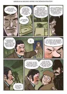 Extrait de Sherlock Holmes (Une histoire illustrée de)  -INT- Les Aventures illustrées de Sherlock Holmes