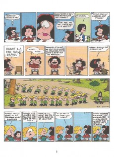 Extrait de Mafalda -10a1986- Le club de Mafalda