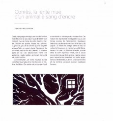 Extrait de (AUT) Comès -2015- Didier Comès. L'éclat du noir profond