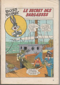 Extrait de Bugs Bunny (3e série - Sagédition)  -116- Le secret des sargasses