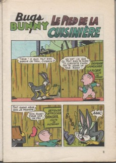 Extrait de Bugs Bunny (3e série - Sagédition)  -115- Le pied de la cuisinière