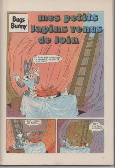Extrait de Bugs Bunny (Magazine Géant - 2e série - Sagédition) -39- Mes petits lapins venus de loin