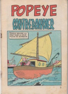 Extrait de Popeye (Cap'tain présente) -95- Popeye contrebandier