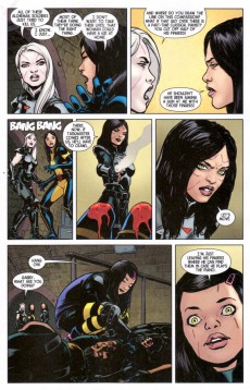 Extrait de All-New Wolverine (2016) -3- four sister. Part.2 - Taskmater faces the fury of wolverines!