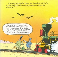 Extrait de Lucky Luke (Tout connaître en s'amusant) - Tout connaître en s'amusant sur : Les trains du far west