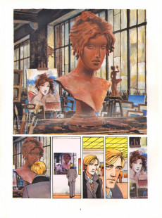 Extrait de Le maître de peinture -1- Eliza