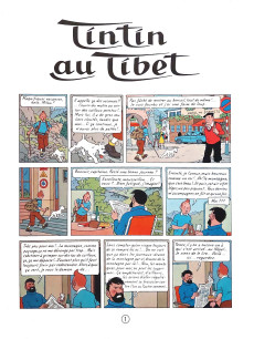 Extrait de Tintin (Historique) -20C8- Tintin au Tibet