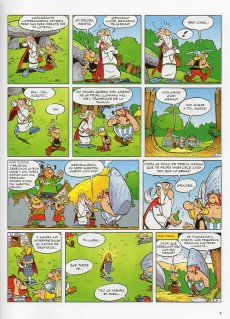 Extrait de Astérix (en langues étrangères) -2Asturien- La foceta d'oro