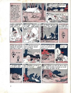 Extrait de Bob et Bobette (2e Série Rouge) -11a1958- Le loup qui rit