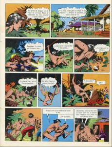 Extrait de Tarzan (1re Série - Éditions Mondiales) - (Tout en couleurs) -87- L'attaque des monstres