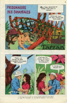 Extrait de Tarzan (4e Série - Sagédition) (Nouvelle Série) -68- Prisonniers des cannibales