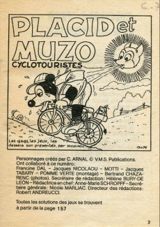 Extrait de Placid et Muzo (Poche) -246- Cyclotouristes