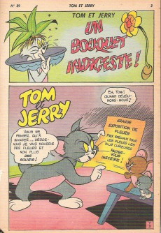 Extrait de Tom et Jerry (Puis Tom & Jerry) (2e Série - Sage) -89- Un bouquet indigeste