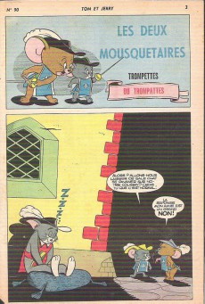 Extrait de Tom et Jerry (Puis Tom & Jerry) (2e Série - Sage) -90- Les deux mousquetaires : trompettes ou trompattes
