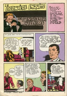 Extrait de Mandrake (1re Série - Remparts) (Mondes Mystérieux - 1) -324Suppl- La dernière enquête de l'inspecteur williams