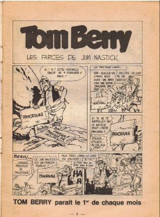 Extrait de Tom Berry -47- Les farces de Jim Nastick
