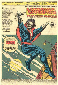 Extrait de Adventure into Fear (1970) -20- The Man Called Morbius.. The Living Vampire