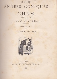 Extrait de Douze Années Comiques - 1000 dessins par Cham : 1868-1879