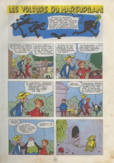 Extrait de Spirou et Fantasio -5c1975- Les voleurs du Marsupilami