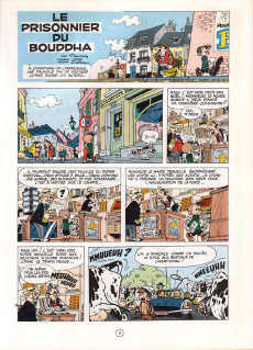 Extrait de Spirou et Fantasio -14b1984- Le prisonnier du Bouddha