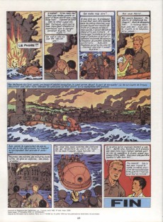 Extrait de Lefranc -2b1982- L'ouragan de feu