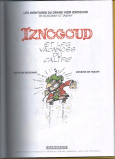 Extrait de Les albums de l'été -7- Iznogoud et les vacances du Calife
