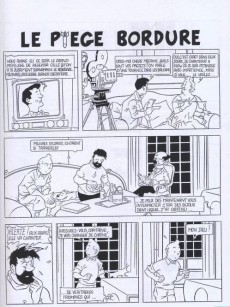 Extrait de Tintin - Pastiches, parodies & pirates -a2016- Le piège bordure
